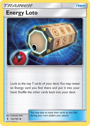 Energy Loto (122/145) Reverse Holofoil [Guardians Rising] - Uncommon