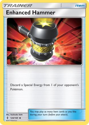 Enhanced Hammer (124/145) Reverse Holofoil [Guardians Rising] - Uncommon