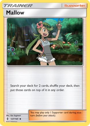 Mallow (127/145) Reverse Holofoil [Guardians Rising] - Uncommon