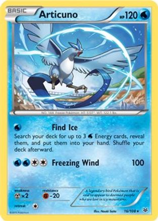 Articuno (XY Roaring Skies) (16/108) Holofoil [Deck Exclusives] - Holo Rare