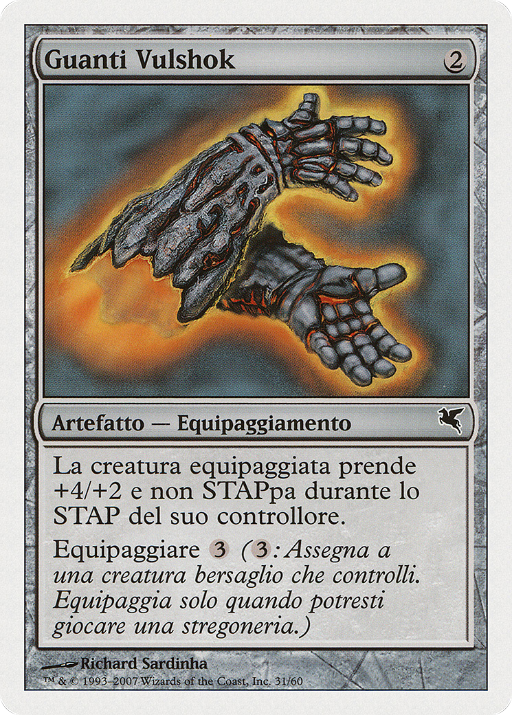 Vulshock Gauntlets (Italian) - 