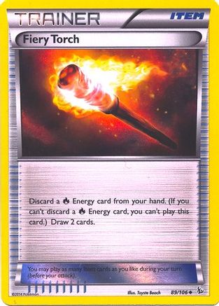 Fiery Torch (Sheen Holo) (089/106) Reverse Holofoil [Miscellaneous Cards & Products] - Promo