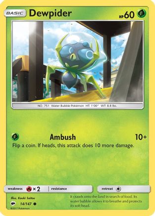 Dewpider (014/147) [Burning Shadows] - Common