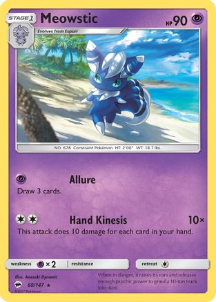 Meowstic (060/147) [Burning Shadows] - Rare