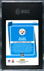 2021 Donruss Optic Blue Scope Prizm #213 Najee Harris SGC 9.5 (Rookie) | Eastridge Sports Cards
