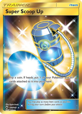 Super Scoop Up (Secret) (166/147) Holofoil [Burning Shadows] - Secret Rare