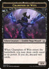 Champion of Wits // Warrior Double-Sided Token (HOU-2 // 17) - Hour of Devastation