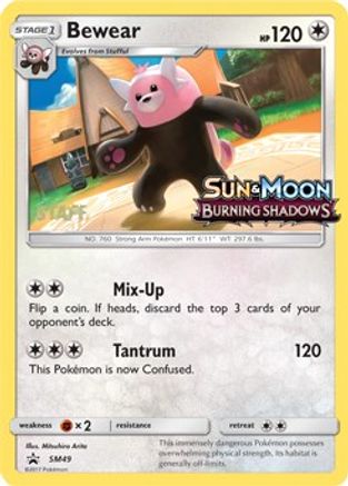 Bewear - SM49 (Prerelease) [Staff] (SM49) Holofoil [SM Promos] - Promo