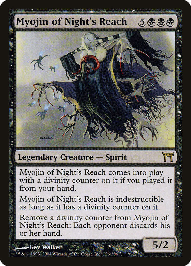 Myojin of Night's Reach (CHK-126) - Champions of Kamigawa Foil