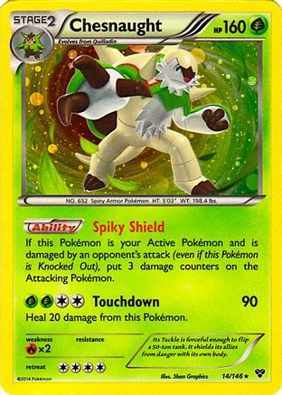 Chesnaught (Cosmos Holo) (14/146) Holofoil [Blister Exclusives] - Promo