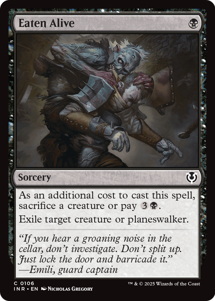 Eaten Alive (INR-106) - Innistrad Remastered Foil