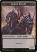 Zombie Knight (TDMC-005) - Dominaria United Commander Tokens Foil