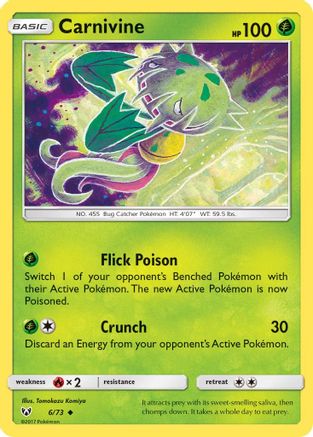 Carnivine (006/73) [Shining Legends] - Uncommon