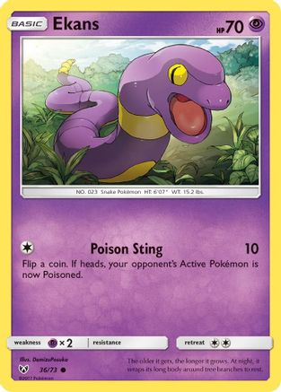 Ekans (036/73) [Shining Legends] - Common