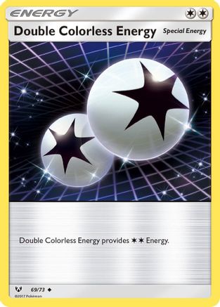 Double Colorless Energy (069/73) Reverse Holofoil [Shining Legends] - Uncommon