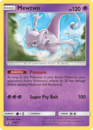 Mewtwo (SM77/248) Holofoil [SM Promos] - Promo