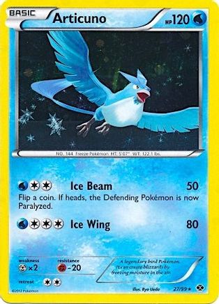 Articuno (Next Destinies) (27/99) Holofoil [Blister Exclusives] - Promo