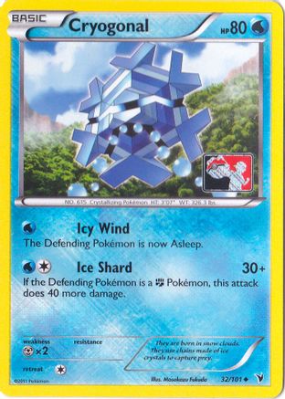 Cryogonal (League Promo) (032/101) Reverse Holofoil [League & Championship Cards] - Promo