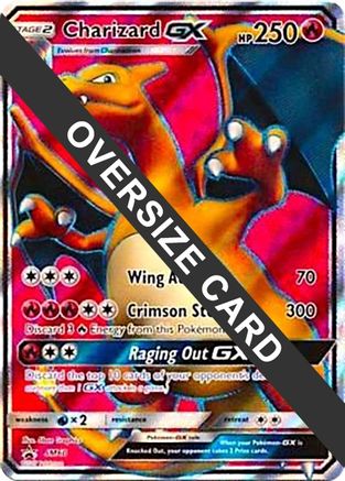 Charizard GX - SM60 (SM Black Star Promos) (SM60) Holofoil [Jumbo Cards] - Promo