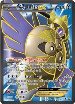 Aegislash EX (65a/119) Holofoil [Alternate Art Promos] - Promo