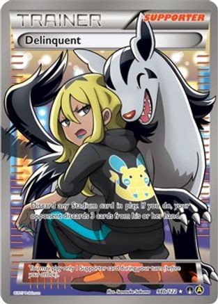 Delinquent (Full Art) (98b/122) Holofoil [Alternate Art Promos] - Promo