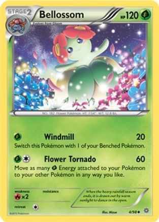 Bellossom (Cosmos Holo) (004/98) Holofoil [Miscellaneous Cards & Products] - Promo