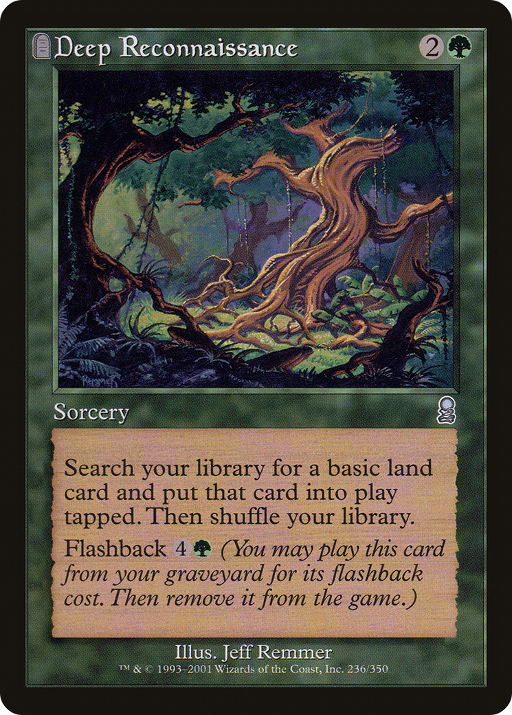 Deep Reconnaissance (ODY-236) - Odyssey: (tombstone) Foil