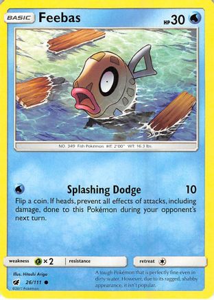 Feebas (026/111) [Crimson Invasion] - Common