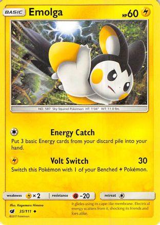 Emolga (035/111) [Crimson Invasion] - Uncommon
