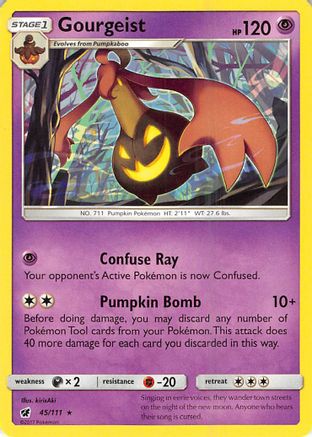 Gourgeist (45/111) [Crimson Invasion] - Rare