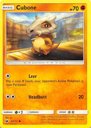 Cubone (052/111) [Crimson Invasion] - Common