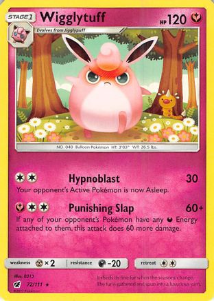 Wigglytuff (072/111) Reverse Holofoil [Crimson Invasion] - Rare