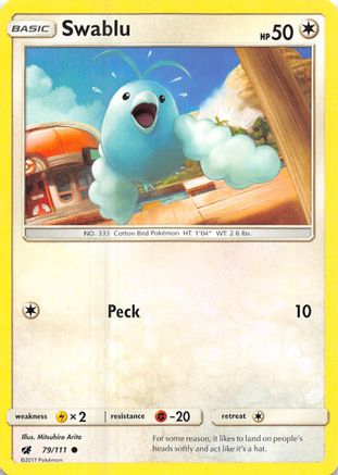 Swablu (079/111) [Crimson Invasion] - Common