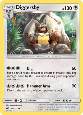 Diggersby (088/111) [Crimson Invasion] - Uncommon