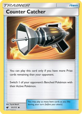 Counter Catcher (091/111) Reverse Holofoil [Crimson Invasion] - Uncommon