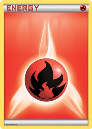 Fire Energy (2011 Unnumbered) Holofoil [League & Championship Cards] - Promo