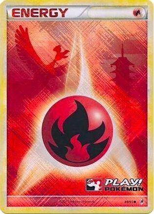 Fire Energy (Play! Pokemon) (89/95) Holofoil [League & Championship Cards] - Promo