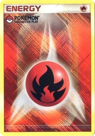 Fire Energy (2009 Unnumbered POP Promo) Holofoil [League & Championship Cards] - Promo