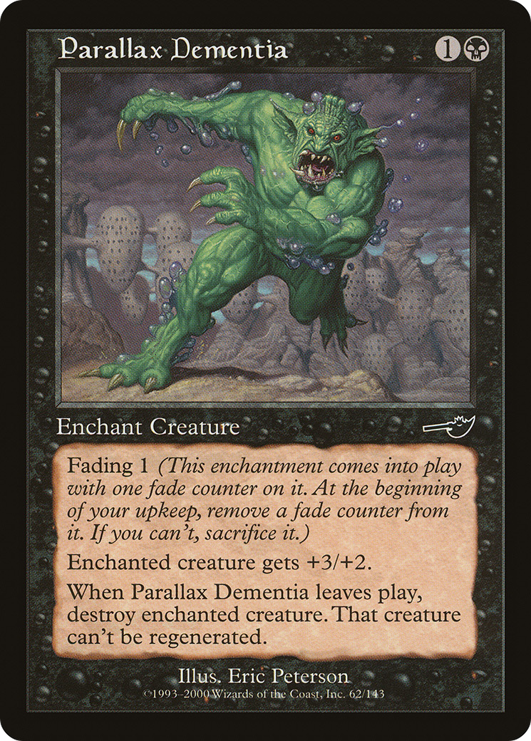 Parallax Dementia (NMS-062) - Nemesis Foil