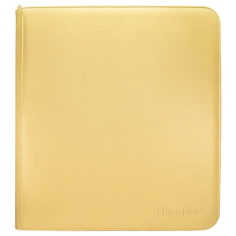 Ultra Pro Vivid 12-Pocket Zippered PRO-Binder- Yellow | Eastridge Sports Cards