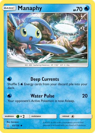 Manaphy (042/156) [Ultra Prism] - Uncommon