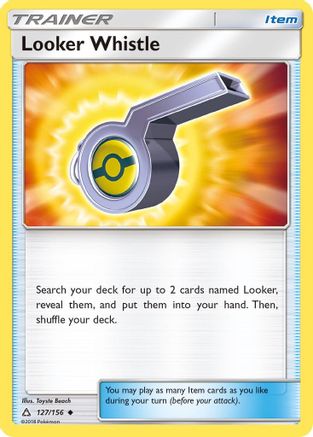 Looker Whistle (127/156) [Ultra Prism] - Uncommon