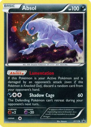 Absol (XY178/211) Holofoil [XY Promos] - Promo