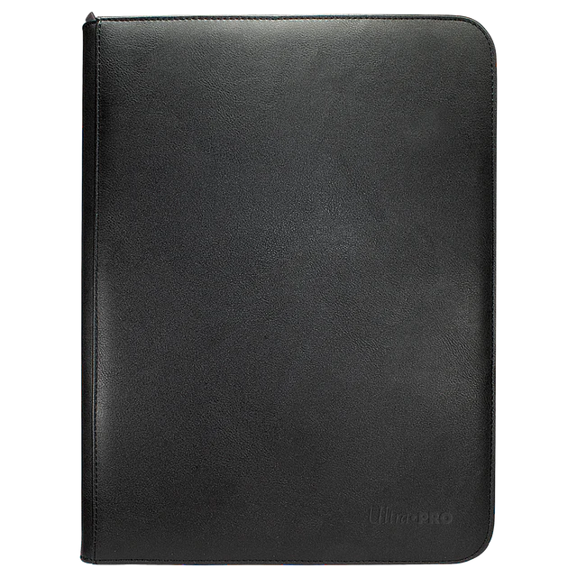 Ultra Pro Vivid 9-Pocket Zippered PRO-Binder- Black