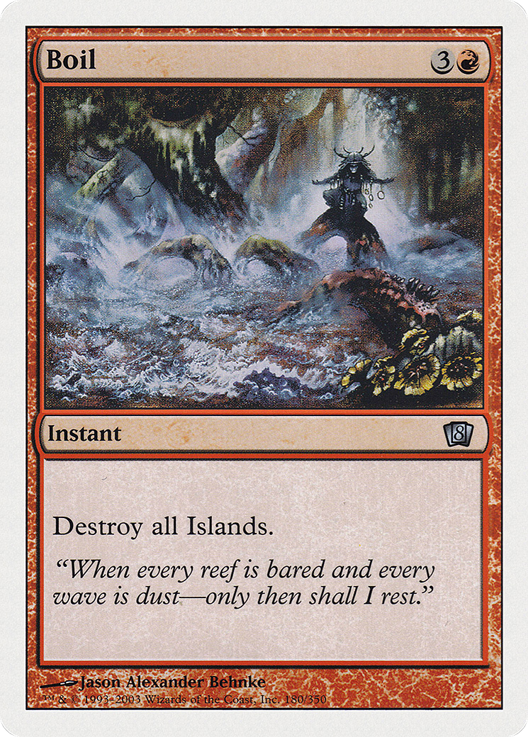 Boil (8ED-180) - 8th Edition Foil