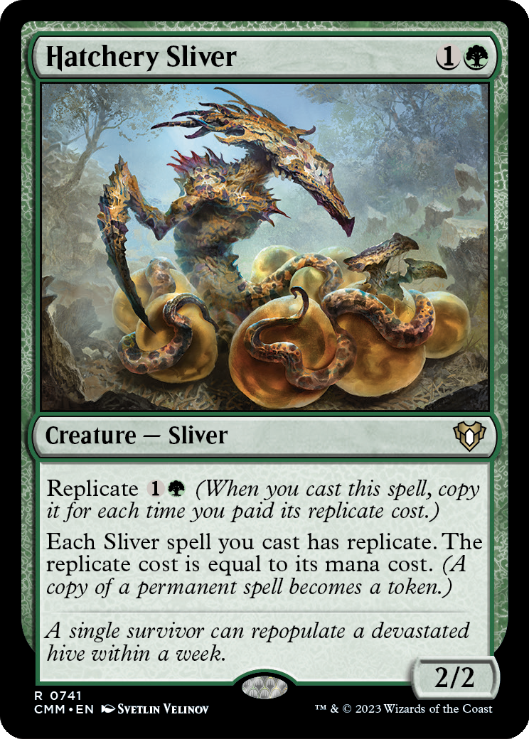 Hatchery Sliver (CMM-741) - Commander Masters