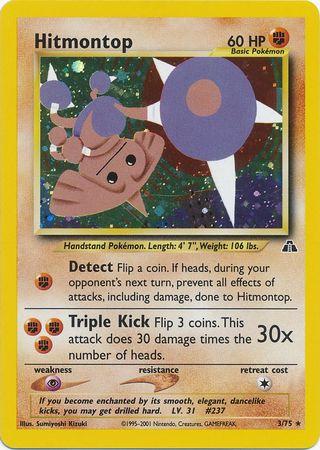 Hitmontop (003/75) Unlimited Holofoil [Neo Discovery] - Holo Rare