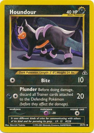 Houndour (039/75) Unlimited [Neo Discovery] - Uncommon