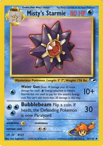 Misty's Starmie (056/132) Unlimited [Gym Heroes] - Uncommon