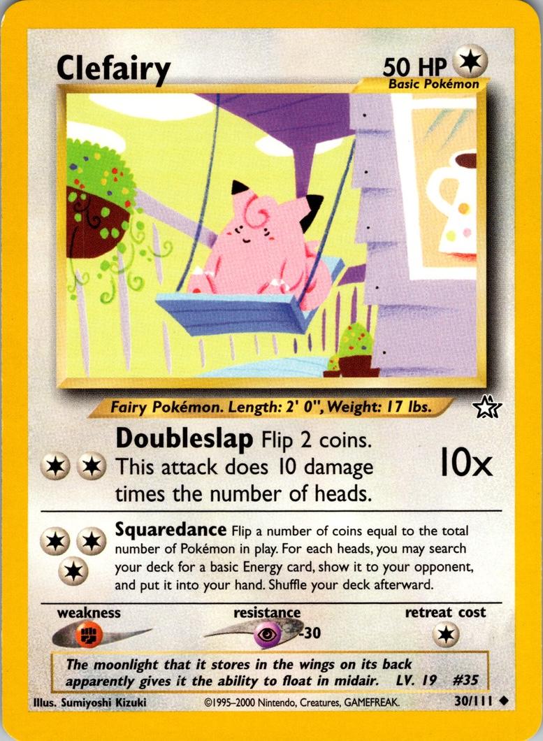 Clefairy (030/111) Unlimited [Neo Genesis] - Uncommon